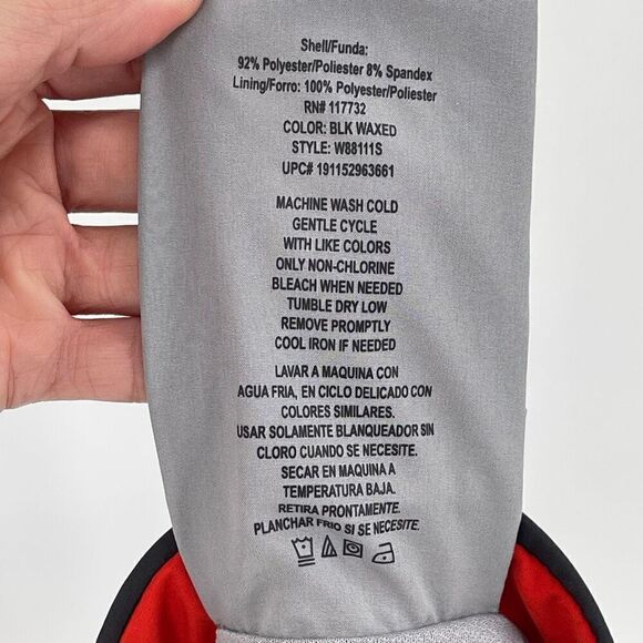 ZeroXposur Plunge Swim Trunks UPF 50+ Quick Dry Stretch Men Small Black Waxed - Picture 6 of 7